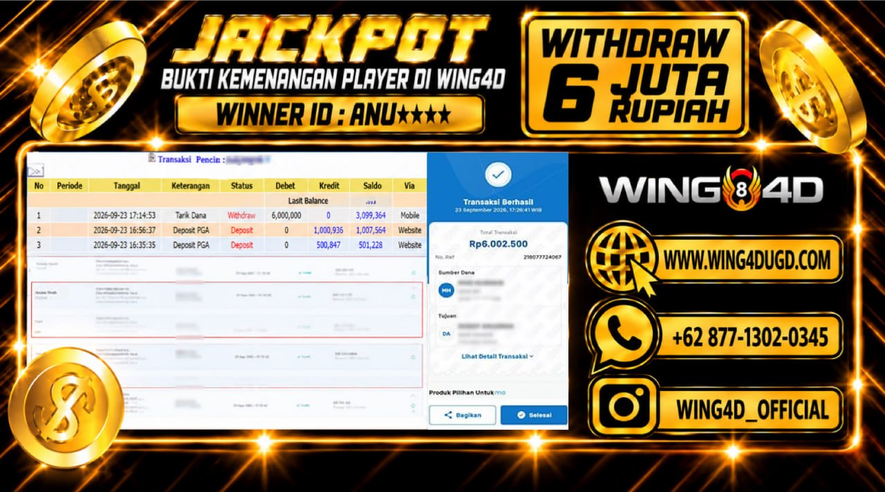 Prediksi WING4D | Prediksi dan RTP Jitu Situs WING4D