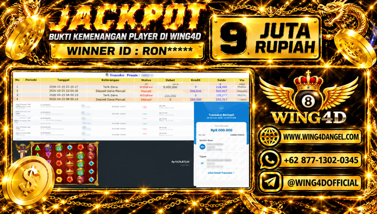 Prediksi WING4D | Prediksi dan RTP Jitu Situs WING4D
