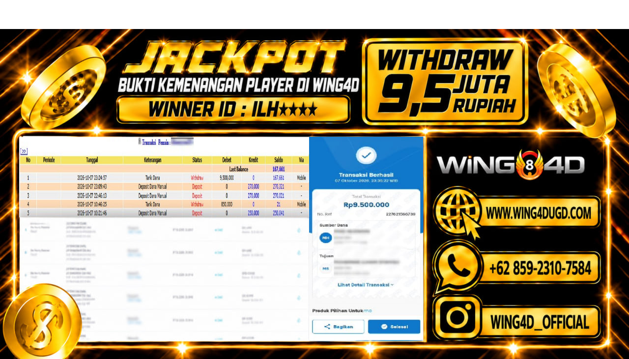 Prediksi WING4D | Prediksi dan RTP Jitu Situs WING4D