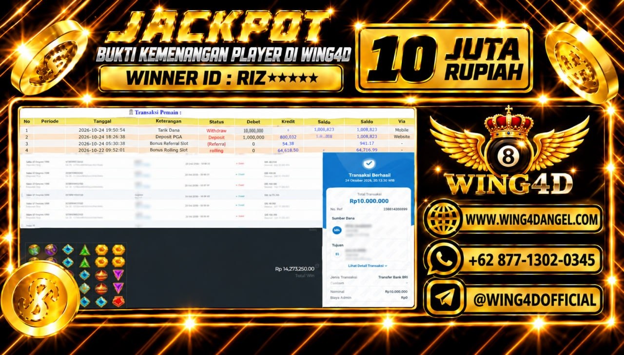 Prediksi WING4D | Prediksi dan RTP Jitu Situs WING4D